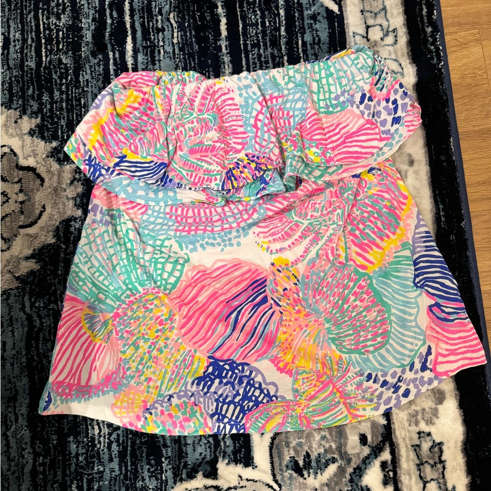 Lily Pulitzer Strapless Top